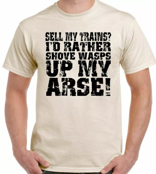 sell my trains man funny train enthusiast t shirt steam locomotive look, White;black
sell my trains man funny train enthusiast t shirt steam locomotive look, White;black