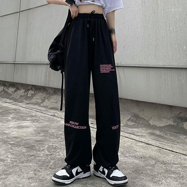 women's pants & capris black korean print summer harajuku loose japan autumn trousers fashion funny straight hip hop women, Black;white
women's pants & capris black korean print summer harajuku loose japan autumn trousers fashion funny straight hip hop women, Black;white