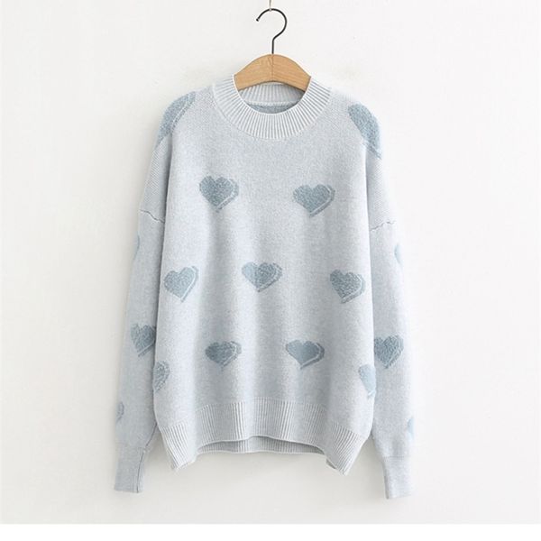 h.sa ropa mujer women sweater and sweet knit pullovers heart embroidery pull loose style yellow jumpers 210417, White;black
h.sa ropa mujer women sweater and sweet knit pullovers heart embroidery pull loose style yellow jumpers 210417, White;black
