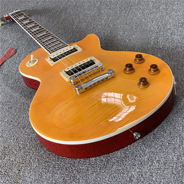 big yellow surface guitar, made in china, delivery home