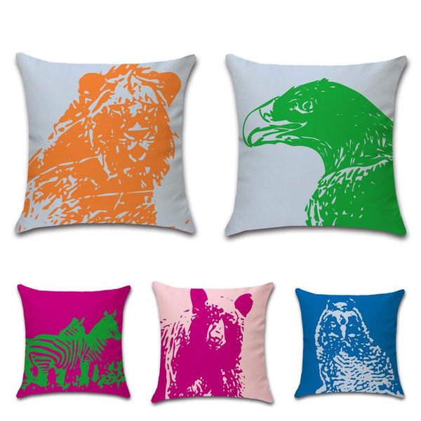 polyester silk animals lion zebra bear cushion cover decorative home sofa chair car seat friend kids living room gift pillowcase cushion/dec
polyester silk animals lion zebra bear cushion cover decorative home sofa chair car seat friend kids living room gift pillowcase cushion/dec