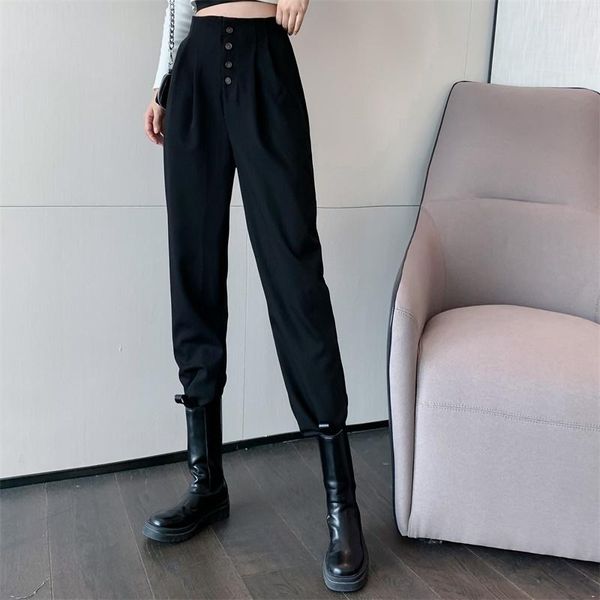 women's pants & capris causal women cost-effective autumn fashion korean style temperament high waist, Black;white
women's pants & capris causal women cost-effective autumn fashion korean style temperament high waist, Black;white