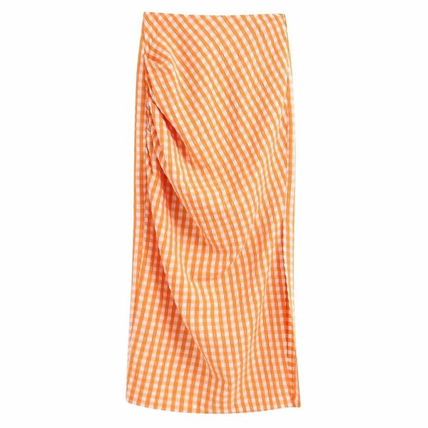 stylish chic plaid ruched skirts women fashion side zipper skirt elegant ladies casual long jupe 210520, Black
stylish chic plaid ruched skirts women fashion side zipper skirt elegant ladies casual long jupe 210520, Black