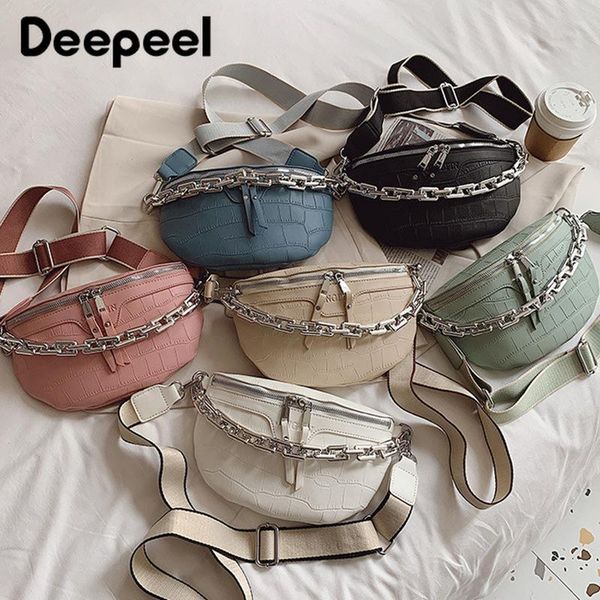 waist bags 2021 deepeel 1pc 24*15cm women pu leather metal chain packs fashion adjustable shoulder strap female casual waistbag
waist bags 2021 deepeel 1pc 24*15cm women pu leather metal chain packs fashion adjustable shoulder strap female casual waistbag