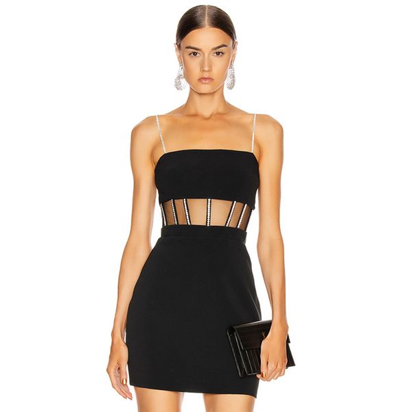 summer women lace mini bandage dress spaghetti strap black hollow out club celebrity runway party vestidos 210423, Black;gray
summer women lace mini bandage dress spaghetti strap black hollow out club celebrity runway party vestidos 210423, Black;gray