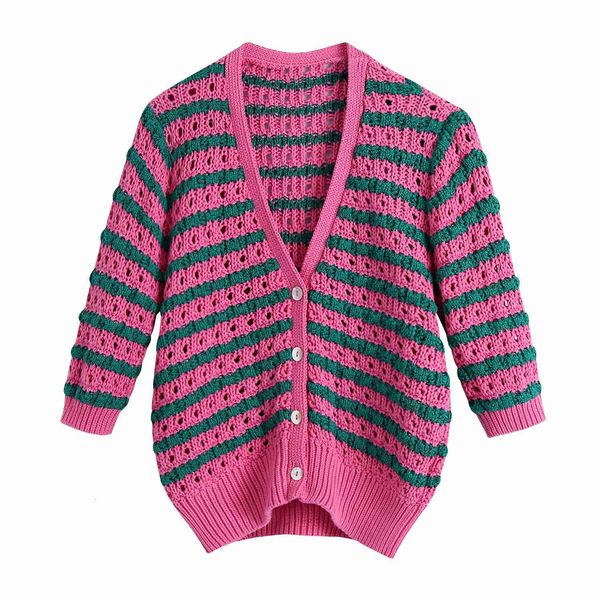 sweaters 2021 women knit cardigan v-neck short sleeves striped casual fashion chic lady summer woman knitted sweater, White;black
sweaters 2021 women knit cardigan v-neck short sleeves striped casual fashion chic lady summer woman knitted sweater, White;black