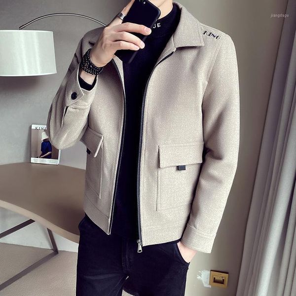men's jackets for spring autumn fashion men plus size coats slim fit masculina jacket, Black;brown
men's jackets for spring autumn fashion men plus size coats slim fit masculina jacket, Black;brown