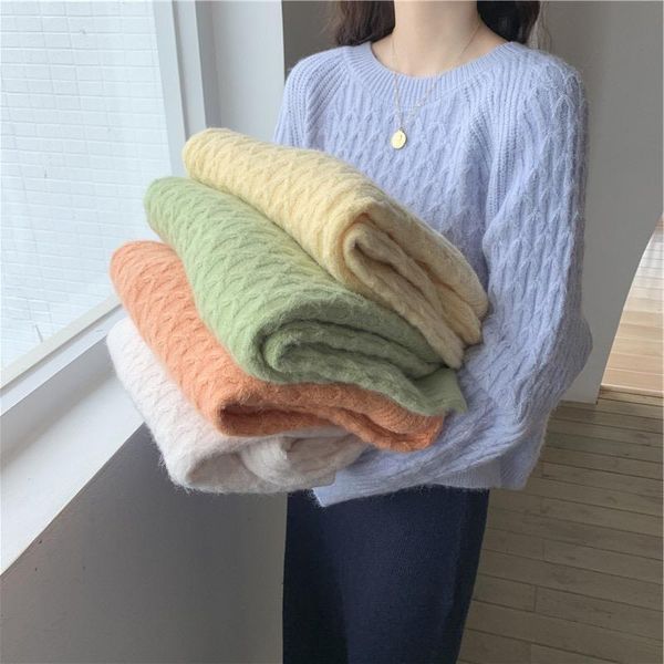 women's sweaters 2021 women and pullovers korean loose solid color japanese streetwear autumn fashion office lady long sleeve top, White;black
women's sweaters 2021 women and pullovers korean loose solid color japanese streetwear autumn fashion office lady long sleeve top, White;black