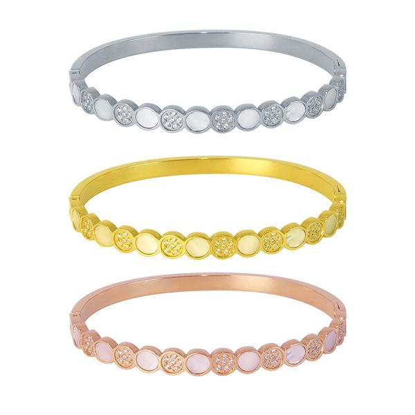 2021 love bracelet crystal white shell bangle women stainless steel jewelry fashion charm luxury simple designed natural stones wedding holi, Black
2021 love bracelet crystal white shell bangle women stainless steel jewelry fashion charm luxury simple designed natural stones wedding holi, Black
