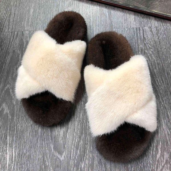 sandals yoloagain women's leather mink fashionable warm slippers, cross vm1f, Black
sandals yoloagain women's leather mink fashionable warm slippers, cross vm1f, Black