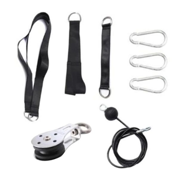 biceps pulley cable set triceps hand arm strap length adjustable machine attachment system home gym accessories fitness diy
biceps pulley cable set triceps hand arm strap length adjustable machine attachment system home gym accessories fitness diy