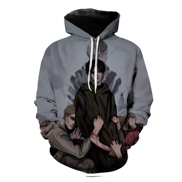 attack on titan is a 3d printed hoodie with a visual impact party shirt. punk gothic round neck high-quality sweatshirt hoodie., Black
attack on titan is a 3d printed hoodie with a visual impact party shirt. punk gothic round neck high-quality sweatshirt hoodie., Black