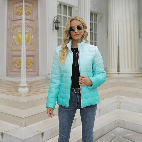 women's jackets fashion women coat winter jacket casual warm padded gradual color zipper pockets streetwear slim 2021 outerwear, Black;brown
women's jackets fashion women coat winter jacket casual warm padded gradual color zipper pockets streetwear slim 2021 outerwear, Black;brown