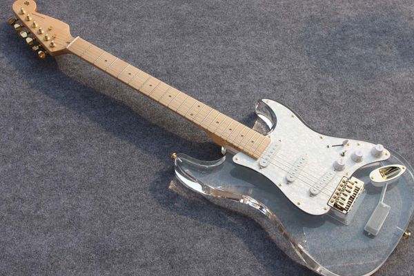 organic glass st electric guitar six strings
organic glass st electric guitar six strings