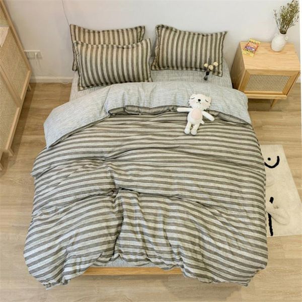 bedding sets minimalist set green blue striped twin full king size duvet cover with bed linen sheet pillowcase all season
bedding sets minimalist set green blue striped twin full king size duvet cover with bed linen sheet pillowcase all season
