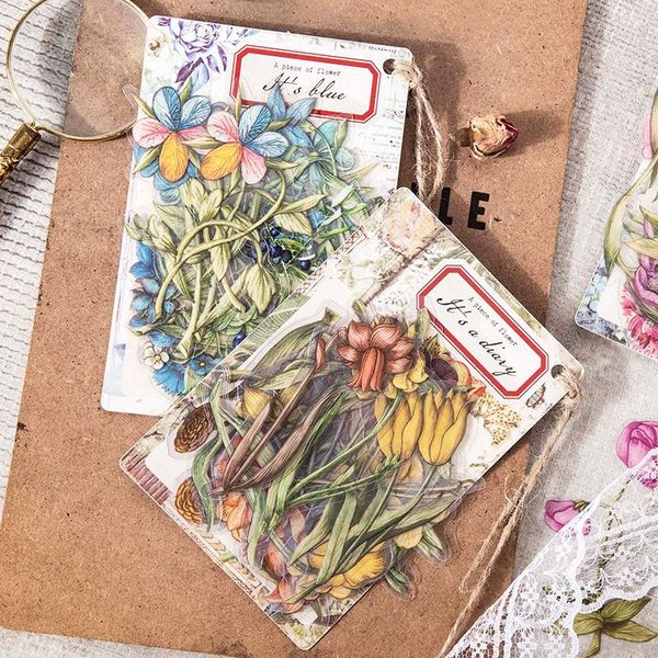 gift wrap 30pcs/bag vintage plant flowers translucent pet sticker package diy diary journal decoration scrapbooking
gift wrap 30pcs/bag vintage plant flowers translucent pet sticker package diy diary journal decoration scrapbooking