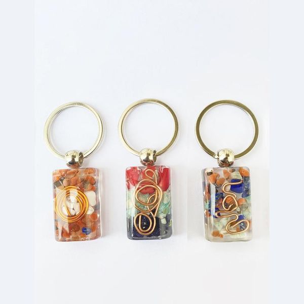 keychains retro reiki healing colorful chips stone natural chakra orgone energy keychain pendulum amulet orgonite crystal keyring, Silver
keychains retro reiki healing colorful chips stone natural chakra orgone energy keychain pendulum amulet orgonite crystal keyring, Silver