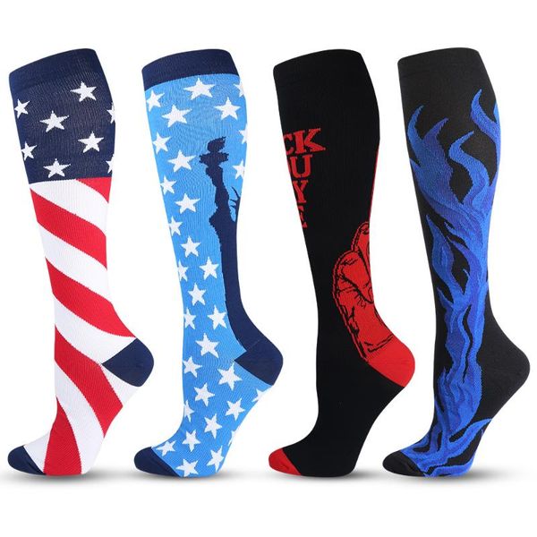long tube pressure socks 6 pairs per set professional marathon running fitness sock compression jogging sports, Black
long tube pressure socks 6 pairs per set professional marathon running fitness sock compression jogging sports, Black