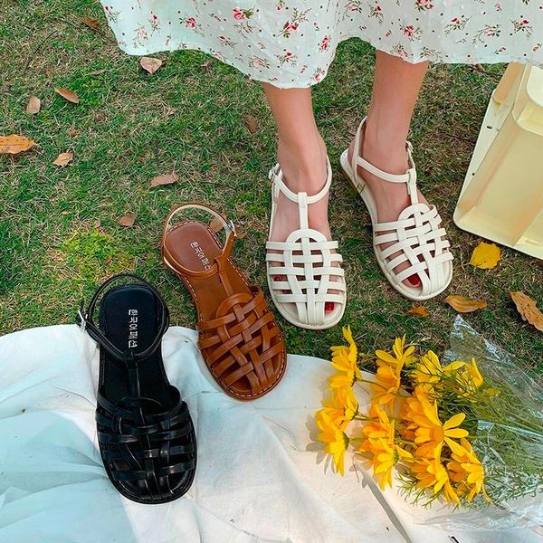 sandals 2021 summer cool, casual and comfortable flat-bottomed thin strap combination round toe women's, Black
sandals 2021 summer cool, casual and comfortable flat-bottomed thin strap combination round toe women's, Black