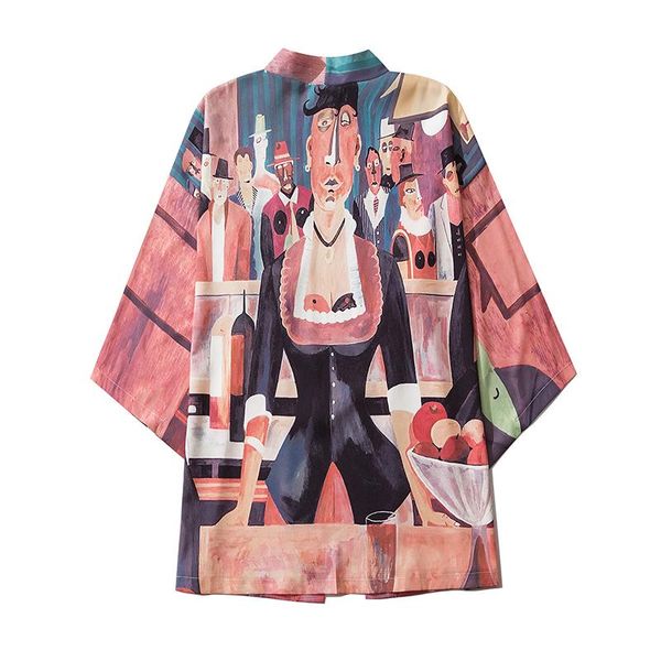 spring male kimono cardigan japanese print loose shirt summer casual woman man streetwear coat couple yukata kimonos ethnic clothing, Red
spring male kimono cardigan japanese print loose shirt summer casual woman man streetwear coat couple yukata kimonos ethnic clothing, Red