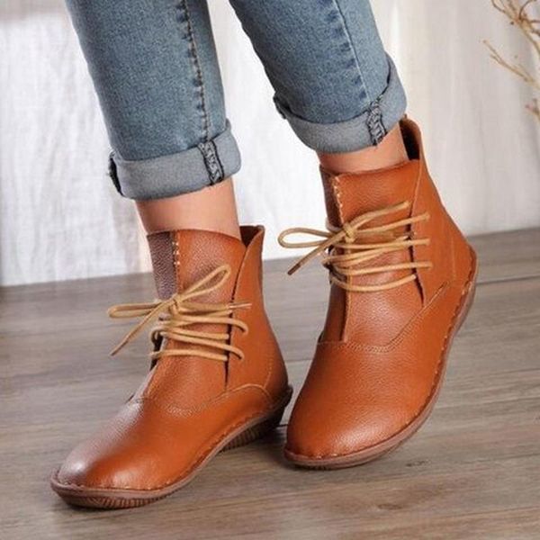 boots 2021 women ankle warm flats shoes autumn vintage pu leather gladiator booties woman mujer zapatos, Black
boots 2021 women ankle warm flats shoes autumn vintage pu leather gladiator booties woman mujer zapatos, Black