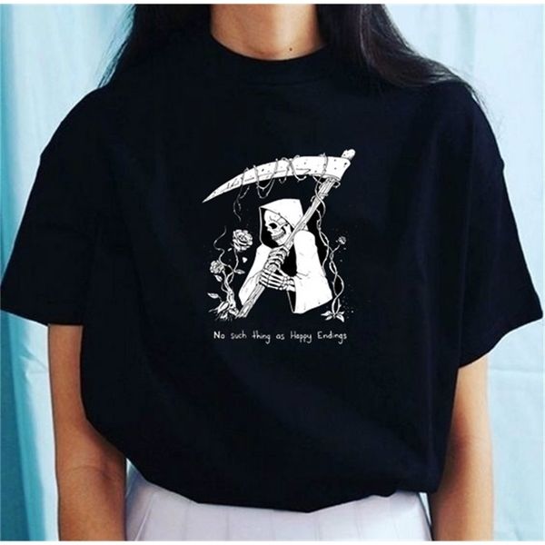 skeleton no such thing as happy ending graphic tee summer fashion harajuku hipster casual funny t-shirt 210512, White
skeleton no such thing as happy ending graphic tee summer fashion harajuku hipster casual funny t-shirt 210512, White