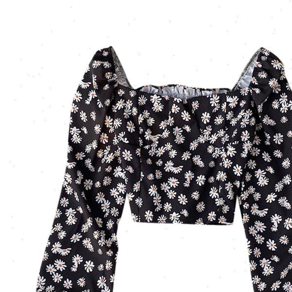 fashion style long sleeve womens shirts one shoulder retro floral print short vacation clothing yl5, White
fashion style long sleeve womens shirts one shoulder retro floral print short vacation clothing yl5, White