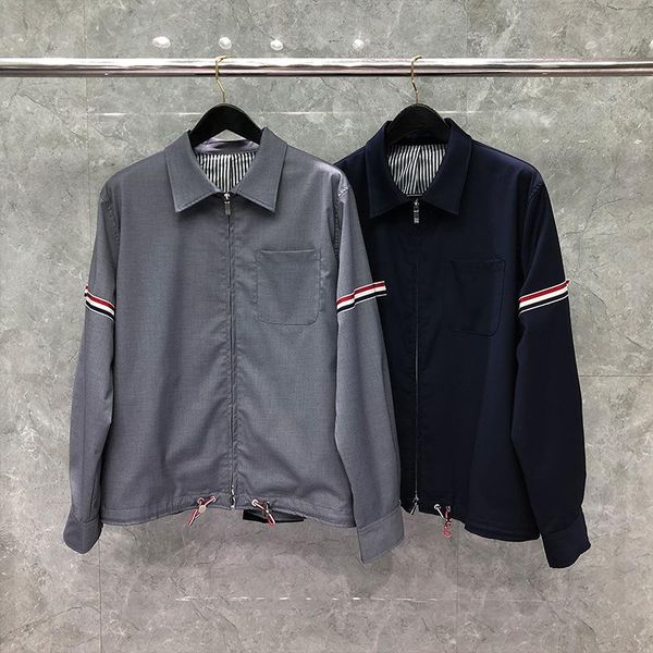men's jackets 2021 fashion jacket men zipper cardigans clothing spring autumn striped loose turn down collar solid casual coat, Black;brown
men's jackets 2021 fashion jacket men zipper cardigans clothing spring autumn striped loose turn down collar solid casual coat, Black;brown