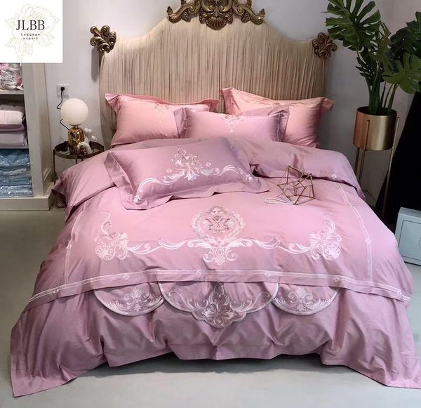 bedding sets purple blue pink 100s satin egyptian cotton exquisite embroidery king duvet cover bed sheet pillowcases
bedding sets purple blue pink 100s satin egyptian cotton exquisite embroidery king duvet cover bed sheet pillowcases