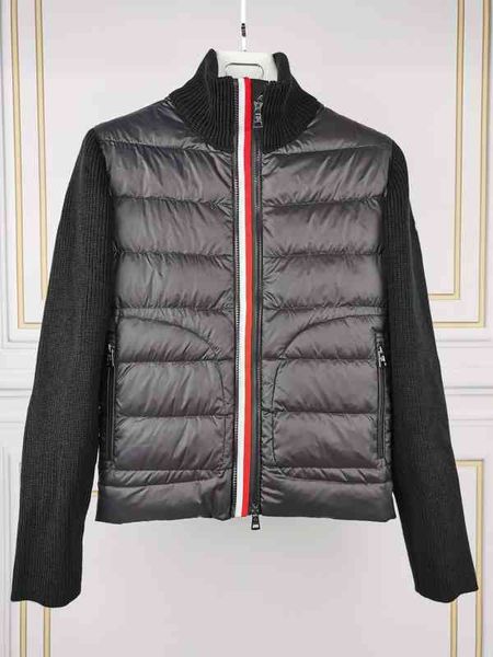 luxury france mens maya down et knit stitching embroidered knitted brand women parkas panel casual coats bomber ets 001, Black
luxury france mens maya down et knit stitching embroidered knitted brand women parkas panel casual coats bomber ets 001, Black