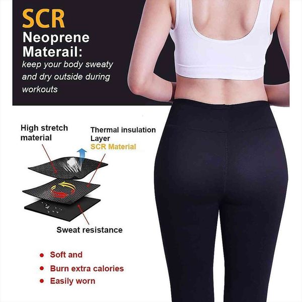 4 sweat pants slimming, thermal women leggings neoprene anti cellulite stretchy pantalones, Black
4 sweat pants slimming, thermal women leggings neoprene anti cellulite stretchy pantalones, Black