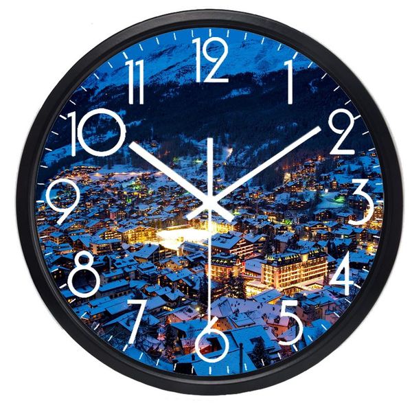 wall clocks evening town of switzerland view clock real picture design originality quiet
wall clocks evening town of switzerland view clock real picture design originality quiet