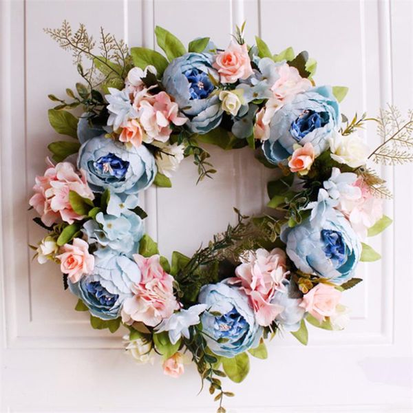 simulation peony wreath blue floral hoop garland christmas wedding fall farmhouse decoration household wall hang flower wreathes decorative
simulation peony wreath blue floral hoop garland christmas wedding fall farmhouse decoration household wall hang flower wreathes decorative