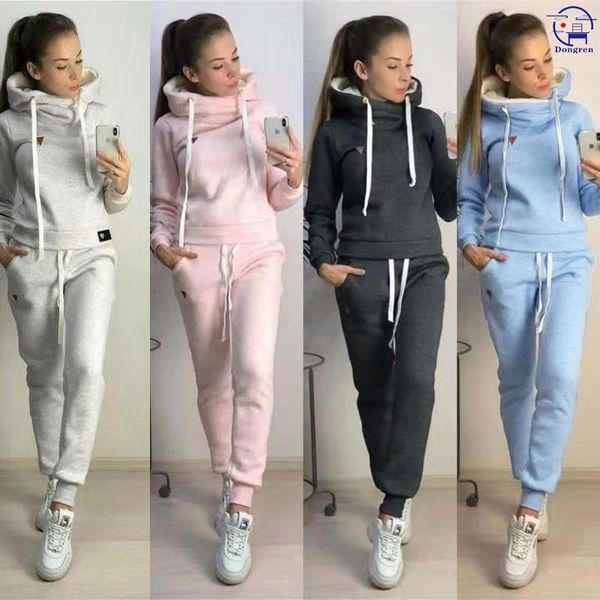 solid casual tracksuit sweatshirts pullover women tracksuits hoodies sports 2 pieces zipper set suit sweatpants outfits fleece autumn winter, Gray
solid casual tracksuit sweatshirts pullover women tracksuits hoodies sports 2 pieces zipper set suit sweatpants outfits fleece autumn winter, Gray