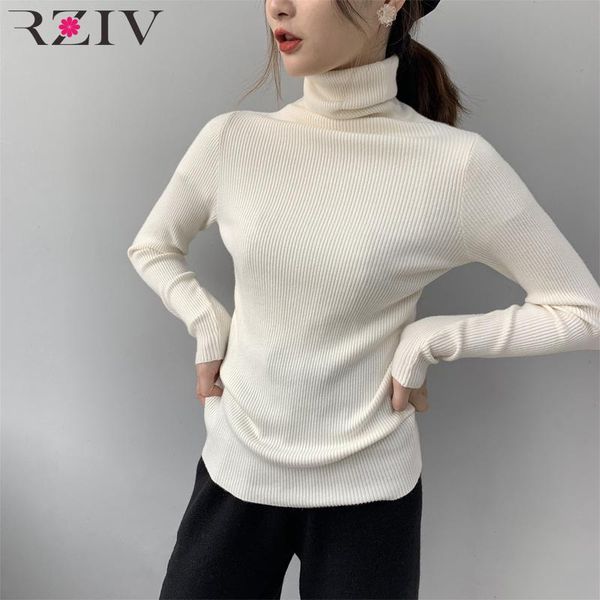 women's sweaters rziv autumn and winter sweater casual solid color high collar long sleeve slim, White;black
women's sweaters rziv autumn and winter sweater casual solid color high collar long sleeve slim, White;black