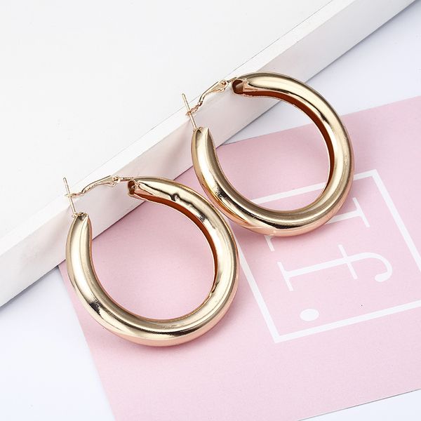 Studs Earrings Exaggerated Fashion Alloy Ring Women's Gold Simple Bohemian Trinket, Golden;silver
Studs Earrings Exaggerated Fashion Alloy Ring Women's Gold Simple Bohemian Trinket, Golden;silver
