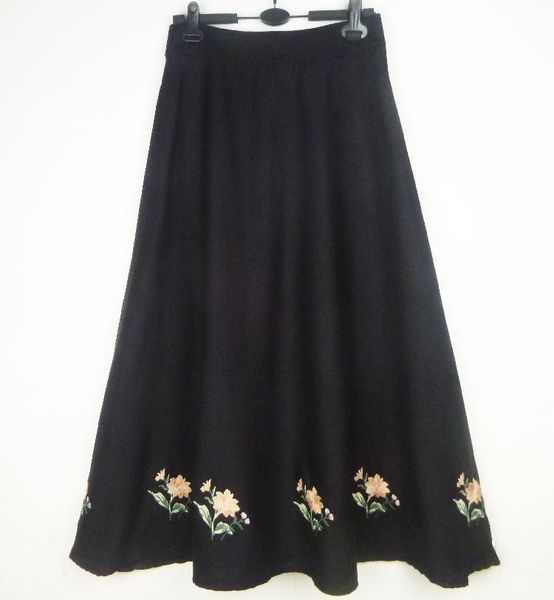 skirts cotton linen plus size a-line embroidery national trend green black elastic waist empire casual pocket bhu0906
skirts cotton linen plus size a-line embroidery national trend green black elastic waist empire casual pocket bhu0906