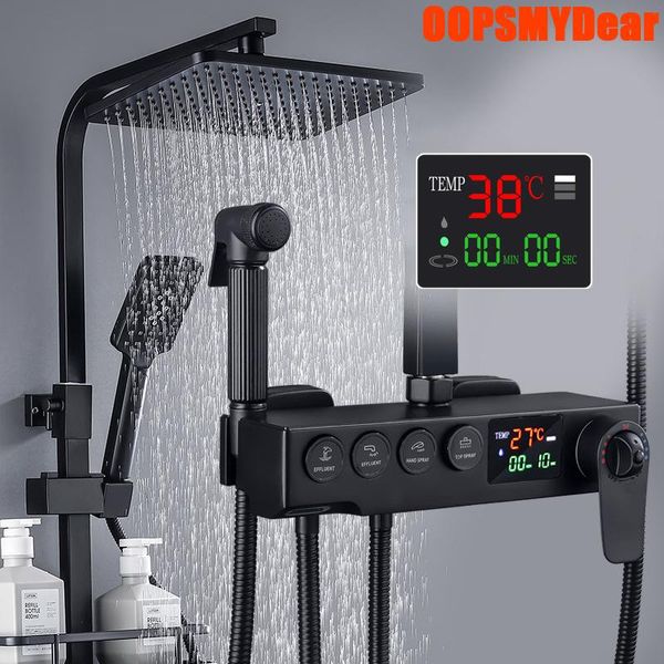 bathroom shower sets thermostatic digital system cold mixer set wall mount spa rainfall bath faucet waterfall rainshower
bathroom shower sets thermostatic digital system cold mixer set wall mount spa rainfall bath faucet waterfall rainshower