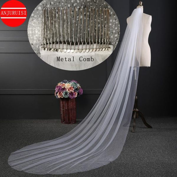 bridal veils cut edge long wedding veil accessories 2021 with metal comb one layer bride velo de novia largos simple mariage welon slubny, Black
bridal veils cut edge long wedding veil accessories 2021 with metal comb one layer bride velo de novia largos simple mariage welon slubny, Black