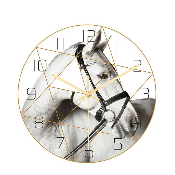 wall clocks geometric white horse clock quartz watch reloj de pared modern design acrylic living room bedroom home decor
wall clocks geometric white horse clock quartz watch reloj de pared modern design acrylic living room bedroom home decor