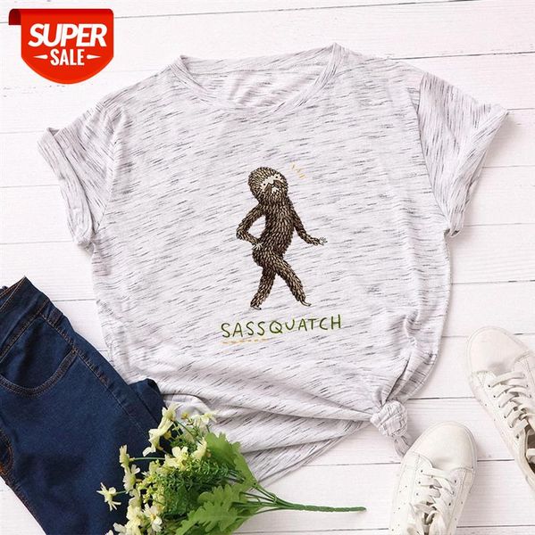 women's loose round neck short-sleeved cotton t-shirt #fn3j, White