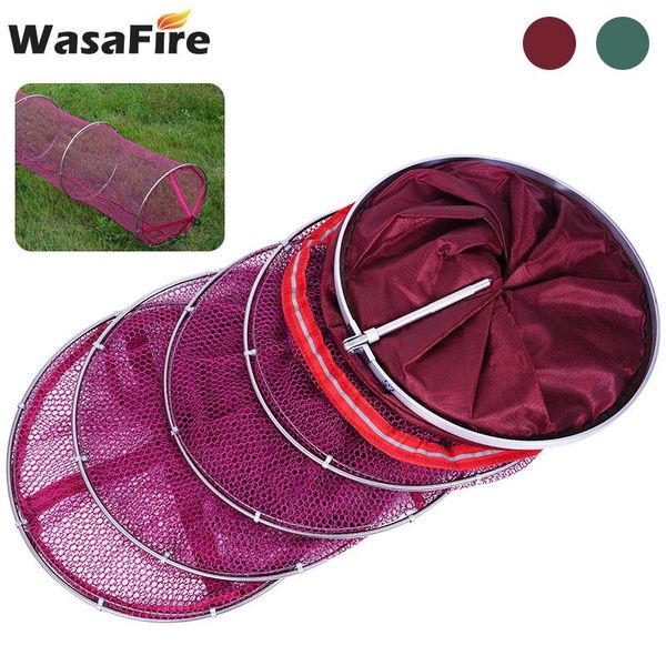 fishing net collapsible shrimp bait trap dip cage keep alive nylon mesh stainless steel double-loop fish accessories bag
fishing net collapsible shrimp bait trap dip cage keep alive nylon mesh stainless steel double-loop fish accessories bag