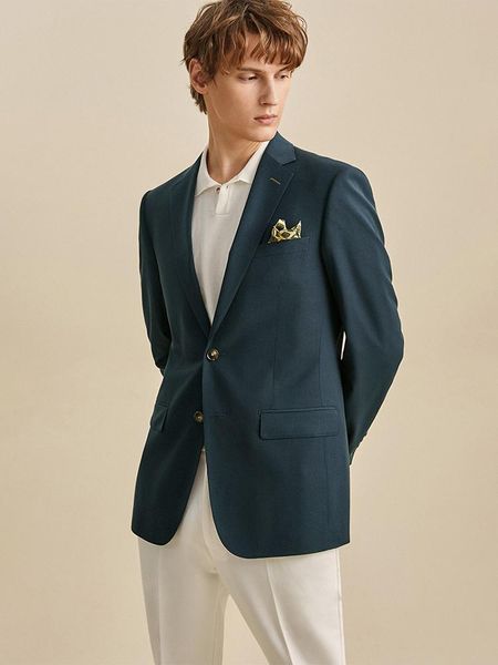 men's suits & blazers suit set for men slim style young man single breasted 2021 summer autumn thin blue casual blazer pant sets weddin, White;black
men's suits & blazers suit set for men slim style young man single breasted 2021 summer autumn thin blue casual blazer pant sets weddin, White;black