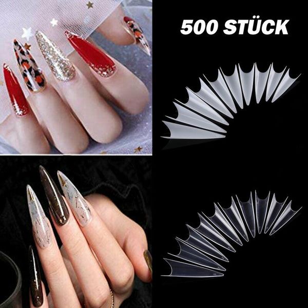 tablets mixed size long salon french pointed nails natural color transparent nail extension professional aid false, Red;gold
tablets mixed size long salon french pointed nails natural color transparent nail extension professional aid false, Red;gold