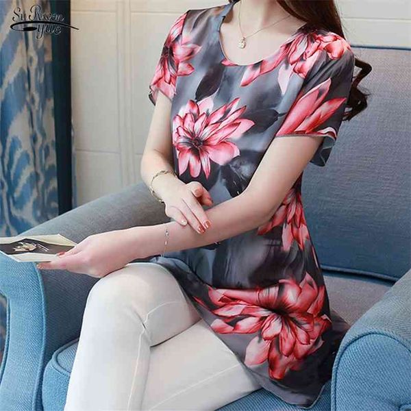 blusas plus size print chiffon women blouses loose shirt short sleeve lady summer and shirts clothing 0187 210421, White
blusas plus size print chiffon women blouses loose shirt short sleeve lady summer and shirts clothing 0187 210421, White