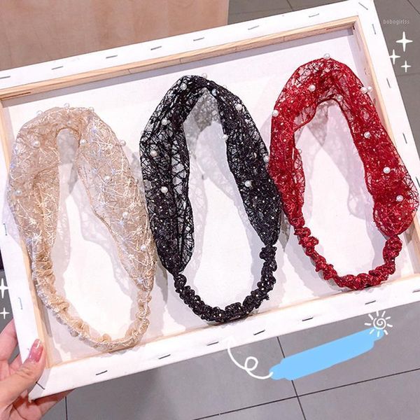 lace turban shining headband fashion faux pearl wide stretch elastic for women girls hair jewelry1
lace turban shining headband fashion faux pearl wide stretch elastic for women girls hair jewelry1