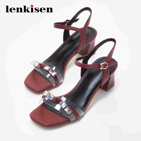 dress shoes lenkisen genuine leather mixed cloth crystal butterfly-knot sweet square toe med heel buckle straps women sandals l03, Black
dress shoes lenkisen genuine leather mixed cloth crystal butterfly-knot sweet square toe med heel buckle straps women sandals l03, Black