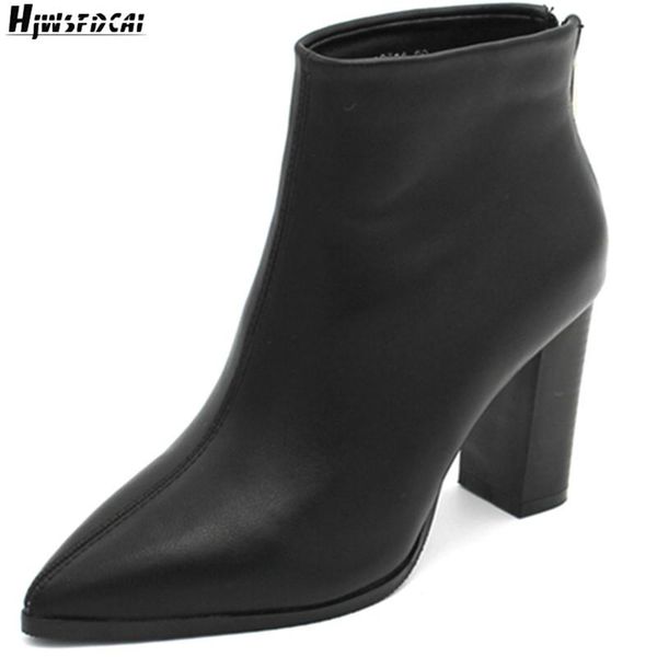 boots hjwsfdcai women fashing high heel ankle zipper pointed toe winter personality ladies comfortable party shoes, Black
boots hjwsfdcai women fashing high heel ankle zipper pointed toe winter personality ladies comfortable party shoes, Black