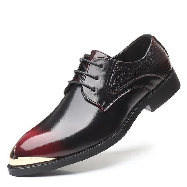 dress shoes 2021 classic business men's fashion elegant formal wedding men pointed toe lace-up office oxford, Black
dress shoes 2021 classic business men's fashion elegant formal wedding men pointed toe lace-up office oxford, Black