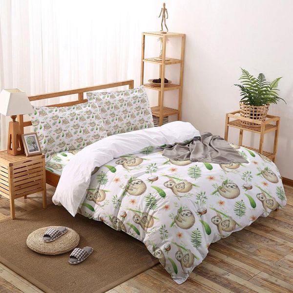 bedding sets animal sloth leaves flowers boho printed bed cover set duvet child sheets pillowcases comforter
bedding sets animal sloth leaves flowers boho printed bed cover set duvet child sheets pillowcases comforter